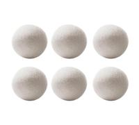 Bola suavizante de tela natural, suavizante de telas reutilizable, bola suavizante de lana orgánica, fragancia, bolas secadoras de lana, bolas suavizantes de lavandería, bolas secadoras para Sens