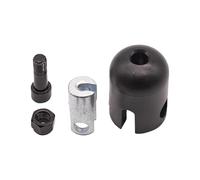 Bola Tope para Cable de máquina de poleas de Gimnasio - Extremos de Cable de Acero para Fitness - Accesorios para Máquinas de Musculación - para Entrenamiento de Fuerza en casa y músculos de Espalda,