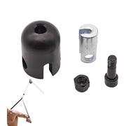 Bola tope para cable de máquina de poleas de gimnasio,Piezas de empalme para cable de acero de fitness - Accesorios para Máquinas de Musculación | Para ejercicios en casa, espalda, hombros y brazos