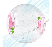 Bola transparente para hámster - Hamster Toys Pelota para hámster enano, con material PP Anti-caída resistente al desgaste | L Silent Inodoro 7 Pulgadas Transpirable Transparente Rueda Bola