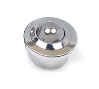 Bola transportadora de acero de 45 mm, unidad de rodamiento de transferencia plateada, bola transportadora pequeña de ojo redondo, paquete de 1