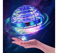 Bola Voladora Magica Fly Ball,Fly Orb Hover Ball Magic, Ovni Spinner Volador Led Flying Boomerang Orb Pelota Voladora, Bola Voladora Para Niños, Mini Drones Para Niños Regalo Bajo Techo, En Exteriores