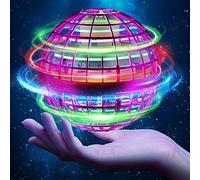 Bola Voladora Magica,Spinner Bola Voladora UFO Regalo,Juguete Volador de Bumerang con Trucos interminables (Púrpura)