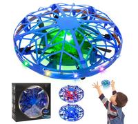 Bola Voladora, Mini Dron para Niños con Luz LED, Pelota Voladora Controlado a Mano, Recargable, Inducción Infrarroja, Interior Voladores Juguetes Regalos para Niños Niñas Adultos