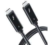 BolAAzuL - Cable Thunderbolt 4 80 cm, cable USB-C TB4 8K 60Hz 40Gb/s PD 100W certificado USB 4.0 Cable Thunderbolt 4 Pro para Apple HP Dell Asus HP Thunderbolt Dock 120W G4 4J0A2AA