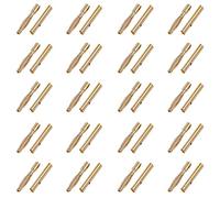 Boladge 20 Pares Conector Enchufe Banana de Bala Macho y Hembra 2mm 2.0mm Chapado en Oro para Motor ESC Batería Lipo