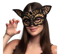 Boland 00188 - Máscara de ojos de leopardo, máscara de animal salvaje, máscara para disfraces, carnaval, fiestas temáticas y Halloween