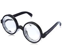 Boland 00371 - Gafas Nerd, negras, con montura de cuerno, empollón simpático, especialista en empollones, bicho raro, carnaval, fiesta de disfraces, fiesta temática, disfraz, accesorio