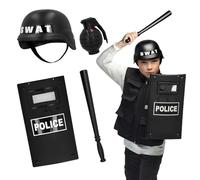 Boland - 00443 - SWAT policía conjunto para niños, accesorios para disfraces, juguetes, carnaval, fiesta temática