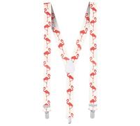 Boland 00574 Flamingo - Tirantes (2,5 cm de ancho), color blanco y rosa , color/modelo surtido