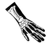BOLAND 00824 XL Guantes de codos con huesos Diseño, hombre, color blanco y negro , color/modelo surtido