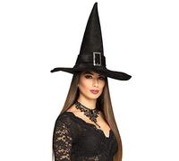Boland 00900 - Sombrero para Bruja, Negro, Tamaño 57 - 61