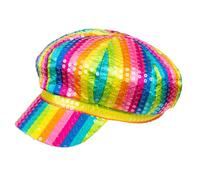 Boland 01370 - Lollipop sombrero con lentejuelas, un tamaño, Multicolor , color/modelo surtido