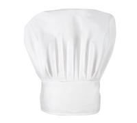 Boland 01404 Chef Deluxe - Gorro de Cocinero, Color Blanco