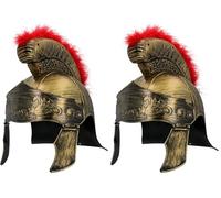 Boland - 01443 - Casco romano para disfraces de carnaval, tocados para disfraces de cuentos, carnaval y fiestas tematicas (Paquete de 2)