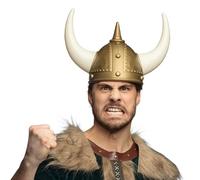 Boland 01485 - Casco de vikingo, tocado para disfraces, accesorio para disfraces, carnaval, fiesta tematica