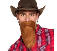 BOLAND 01844 Barba Cowboy, disfraz, One size , color/modelo surtido