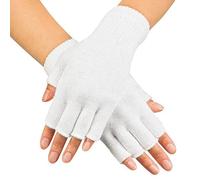 Boland 01909 Guantes Fingerless, blanco, talla única