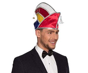 Boland 02001 - Sombrero de Comité para Adultos, Multicolor, Gorra, Accesorio, Disfraz, Carnaval, Fiesta de Lemas