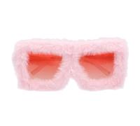 Boland - 02694 - Gafas de fiesta rosa con peluche para adultos, accesorio para fiestas, carnaval, disfraces o fiestas temáticas