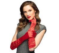 Boland 03142 - Guantes de Hollywood, un tamaño, de color rojo , color/modelo surtido