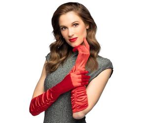 Boland 03142 - Guantes de Hollywood, un tamaño, de color rojo , color/modelo surtido