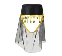Boland 04236 - Sombrero Fátima con velo, accesorio, tocado, accesorio, carnaval, fiesta temática, fiesta temática, disfraz oriental