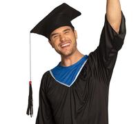Boland 10103497 Graduate hat for Adults, Black, One Size (Importación USA)