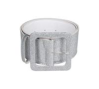 Boland 10117862, Cinturón Disco, Unisex adulto, Plateado, Talla única