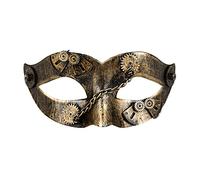 Boland 10131930, Steampunk Mascara, Unisex adulto, Multicolor, Talla única