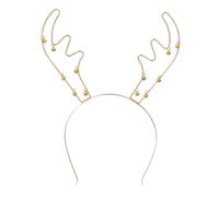 Boland - 13329 - Tiara reno con cuernos, diadema para disfraces de carnaval, Navidad, festivales y carnaval
