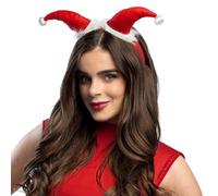 Boland - 13330 - Tiara LED de Papá Noel con gorritos, diadema con luz para Navidad, carnaval, fiesta temática, accesorios para disfraces, San Nicolás
