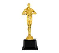 Boland 30845 - Trofeo ganador de oro, 21 cm, trofeo para disfraces de carnaval, trofeo maniquí, accesorio para disfraces, decoración para fiestas, accesorio para carnaval