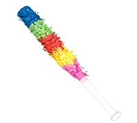 Boland 30901 - Murciélago de piñata, longitud 43 cm, multicolor, palo para piñata, fiesta, cumpleaños, caramelos, regalos, accesorios de piñata