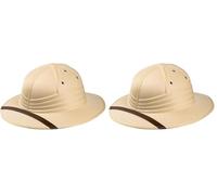 Boland 33005 - Casco tropical, jungla, safari, tocados, accesorios, fiesta temática, carnaval (Paquete de 2)