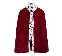 Boland 36102 - Capa de rey majestad, 90 cm, capa, cubierta de felpa, disfraces de carnaval para niños, accesorios de disfraces para carnaval o fiesta de lema
