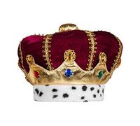 Boland 36103 - Sombrero infantil Majestad, multicolor, corona para niños, rey, duque, sombrero de felpa, carnaval, carnaval, fiesta temática, Halloween