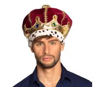 Boland 36106 - Sombrero Majestad, Corona para adultos, accesorios de disfraces para carnaval y fiesta de lema, disfraces, JGA