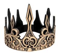 Boland 36108 - Corona de rey medieval, talla ajustable, accesorio para disfraces, carnaval y fiestas temáticas