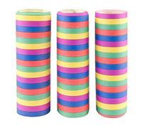 Boland 42025 - Serpentinas 5 colores, 3 piezas, longitud 400 cm cada una, multicolor, colorido, carnaval, cumpleaños, decoración, discoteca, fiesta de cumpleaños infantil, jardín de infancia, fiesta de lema