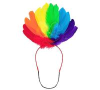Boland 44636 - Tiara arco iris Orgullo, Progreso, LGBTQ, tocado, accesorio de disfraz para CSD, carnaval y fiesta temática