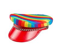 Boland 44724, Sombrero Arco Iris, Unisex adulto, Multicolor, Talla única