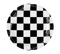 Boland 44747 - Platos de Fiesta Racing, 10 Unidades, tamaño 23 cm, vajilla para Fiesta, 100% Papel, cumpleaños, Fiesta temática