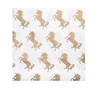 Boland 50012 - Servilletas de fiesta con diseño de unicornio, 20 unidades, 33 x 33 cm, para la boca, decoración de mesa, 100% papel, cumpleaños, fiesta temática
