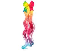 Boland-50024 Extensiones de Pelo arcoíris, Multicolor (50024)