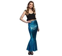 Boland 51032 - Falda de sirena, talla M, falda con motivo de escamas, disfraces de mujer, disfraz de sirena para carnaval, fiesta temática y JGA