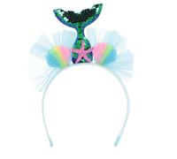 Boland 51039 - Diadema de sirena con lentejuelas, diadema para adultos, tocado para disfraces o fiestas temáticas