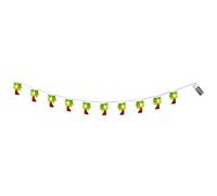 Boland 52157-Guirnalda de Luces LED con Palmeras, Longitud 140 cm, Tipo de batería 2 x AA, decoración, Carnaval, temática, jardín, Fiesta de Verano, Color grün, Large (52157)