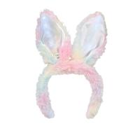 Boland 52372 - Diadema LED Bunny, diadema de peluche con luces y orejas, accesorios luminosos para Carnaval y fiestas temáticas, disfraz de conejo