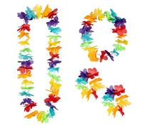 Boland – Set de accesorios Hawaii Rainbow 52416 – 4 piezas para fiesta en la playa
